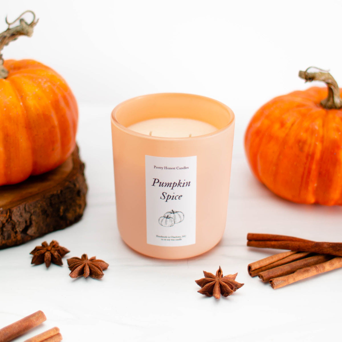 Pumpkin Spice Double-Wick Soy Candle