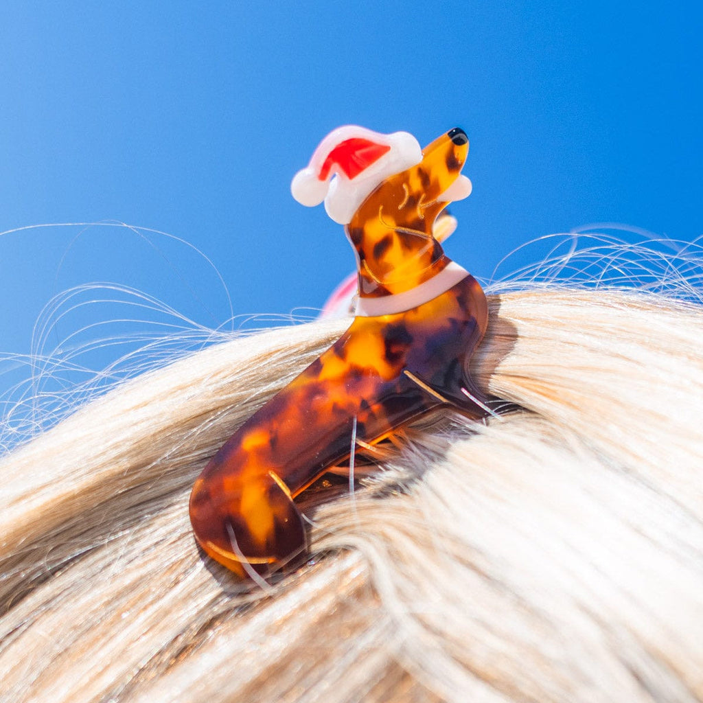Santa Paws Holiday Hair Claw