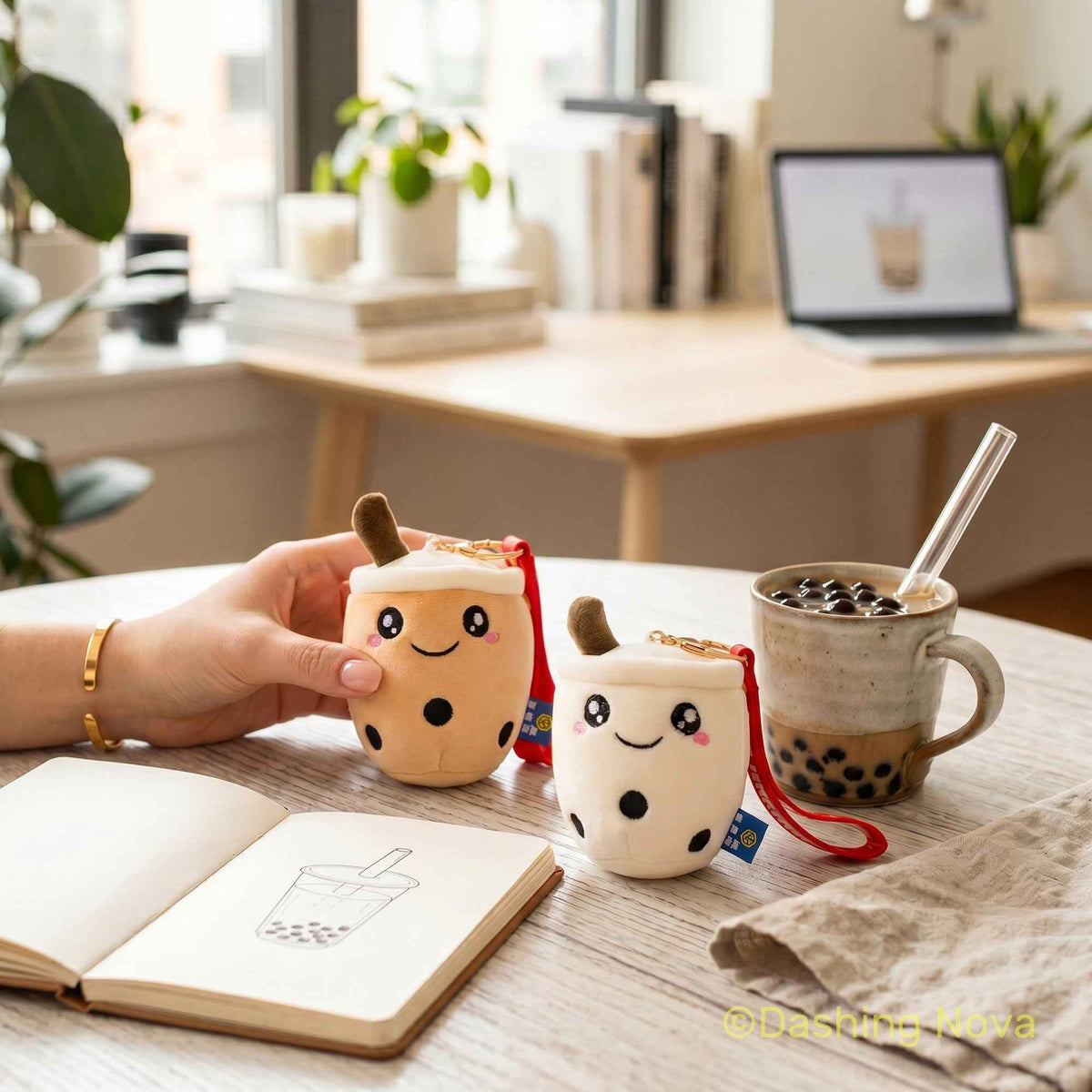 Boba Bag Charms — Set of 3