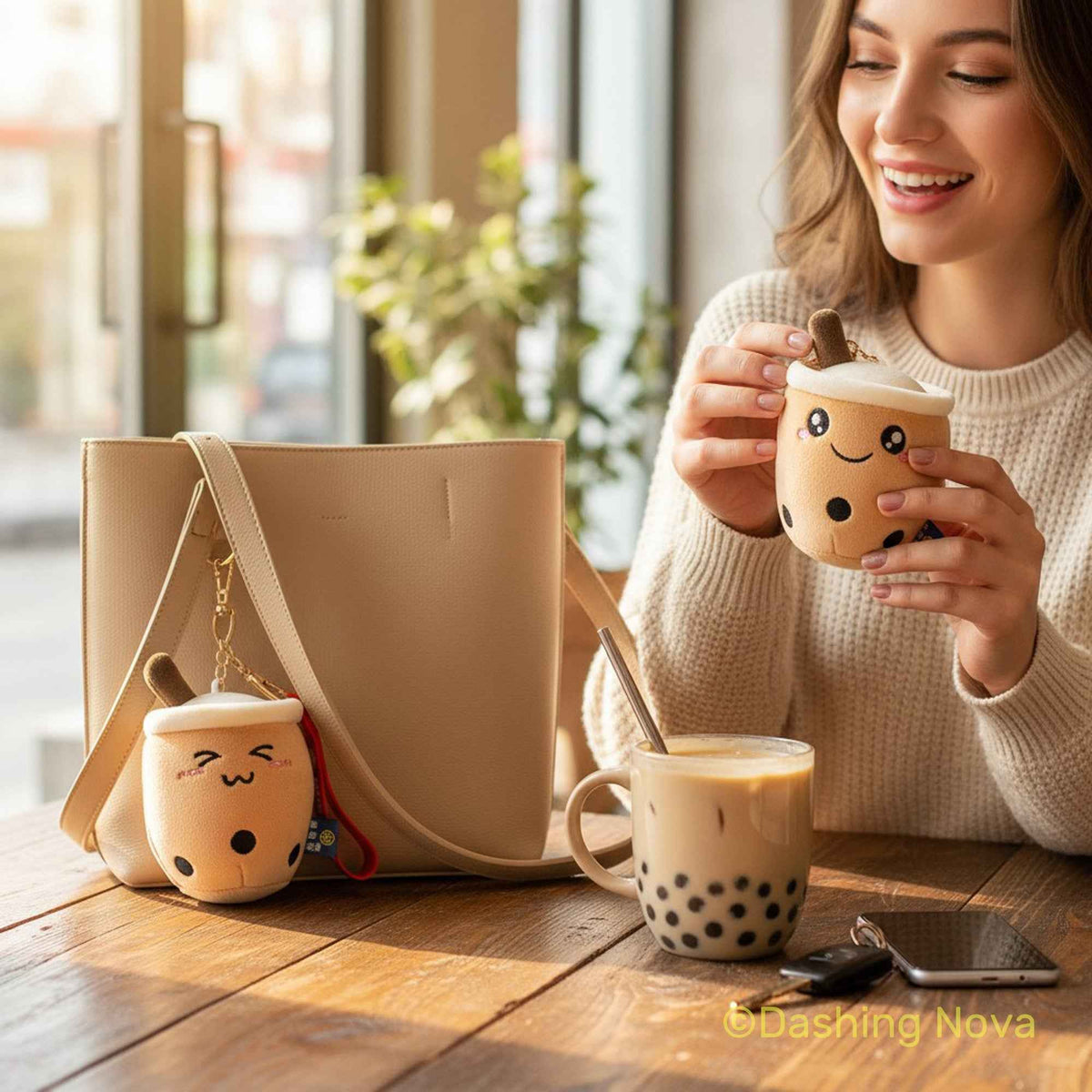 Boba Bag Charms — Set of 3