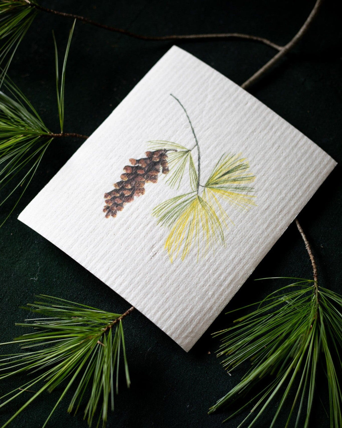 Botanical Swedish Dishcloth Gift Set