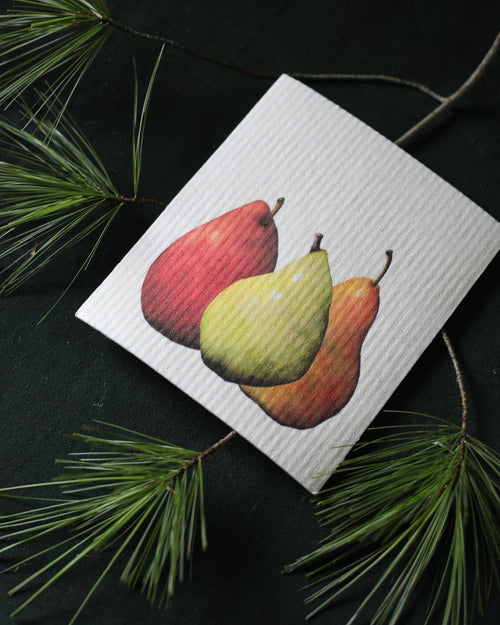 Botanical Swedish Dishcloth Gift Set